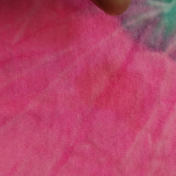 Happy Kids Virginia Beach Girls Neon tiedye sleeveless Fringe Tank Top Girl M - Picture 5 of 13